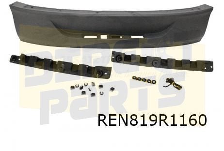 Renault Clio IV 1/13-10/19 achterklep afdekking onderzijde (, Renault, -, Nieuw, Ophalen of Verzenden