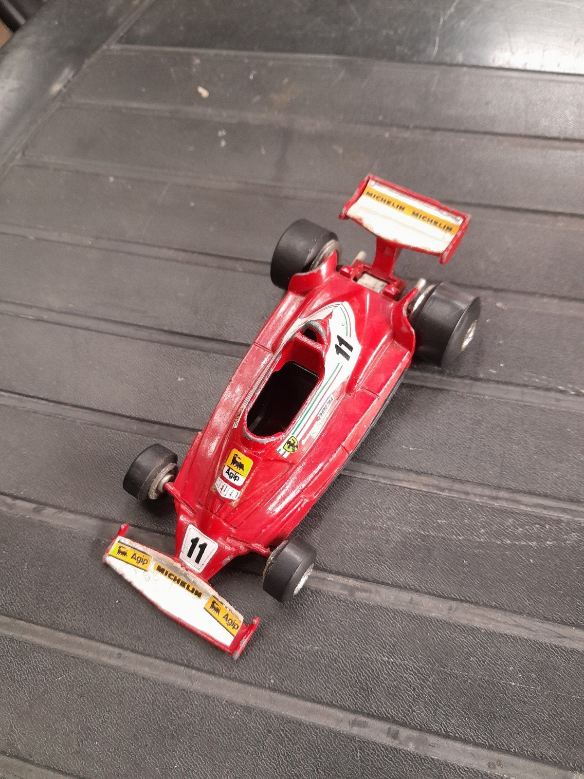 Vintage Ferrari 312 T2 Formule 1 modelauto - Yaxon, Overige merken, Gebruikt, Auto, 1:32 tot 1:50