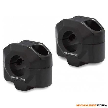 SW-Motech Stuurverhogersotech, 22mm stuur, Zwart, Ophalen of Verzenden, Nieuw met kaartje