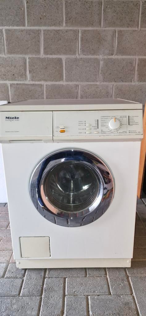 Miele Novotronic W 8120 Wasmachine - Watercontrol-System, Ophalen, Gebruikt, Voorlader, Wolwasprogramma