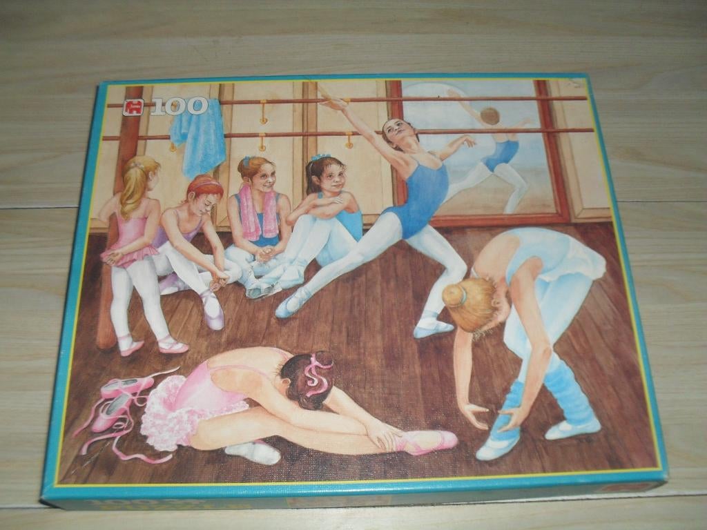 Ballet school puzzle 100 stukjes, Ophalen, Minder dan 500 stukjes, Gebruikt, Legpuzzel