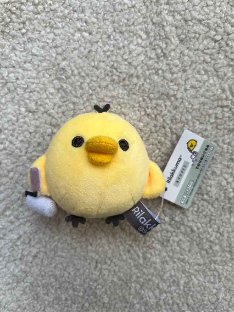 Japan San-X Kiiroitori tenori plush knuffel, Overige merken, Overige typen, Nieuw, Ophalen of Verzenden