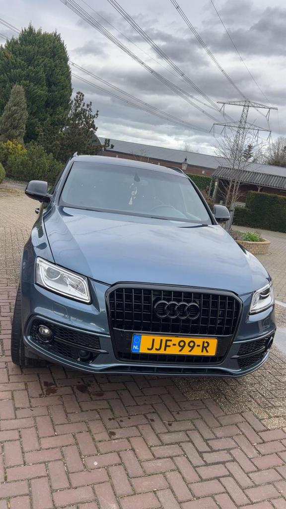 Audi Q5 S-line, Auto's, Automaat, Zwart, 2995 cc, Q5