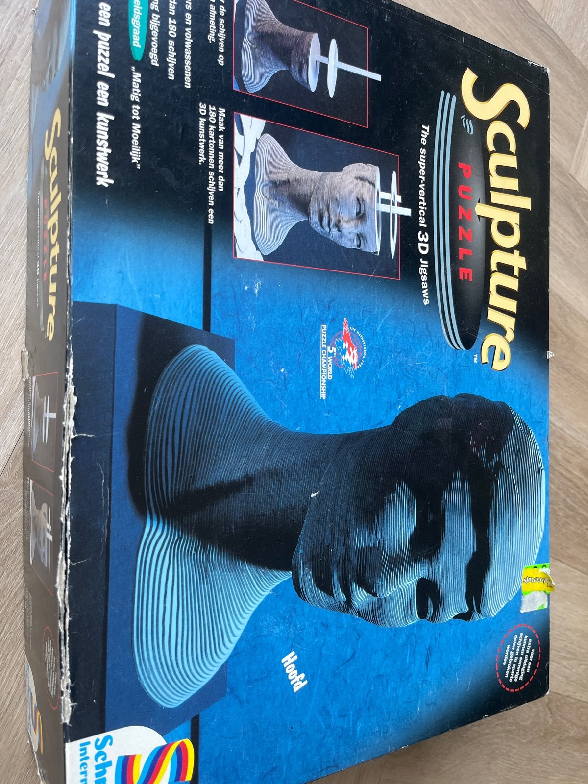 Sculpture Puzzle Hoofd - 3D Puzzel Compleet, Ophalen, Meer dan 50 stukjes, Zo goed als nieuw, 6 jaar of ouder