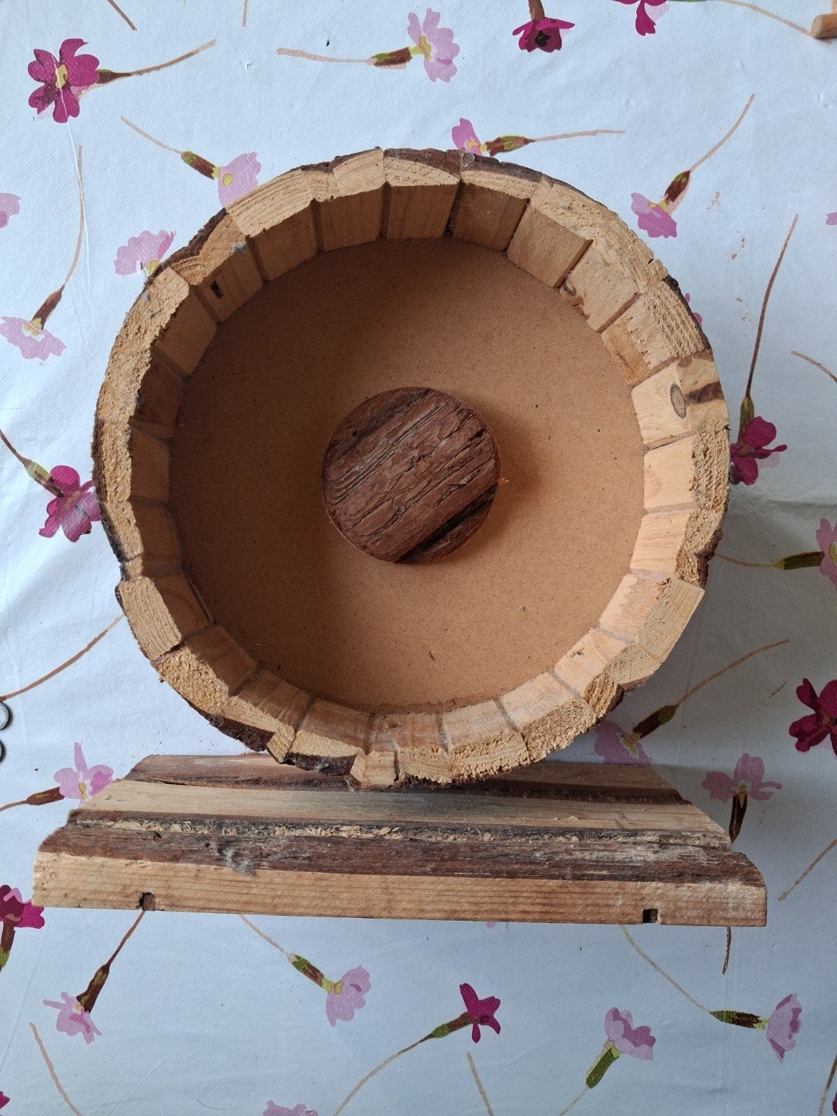 Natuurlijk houten hamsterrad, Dieren en Toebehoren, Ophalen of Verzenden, Zo goed als nieuw, Loopwiel of Rad
