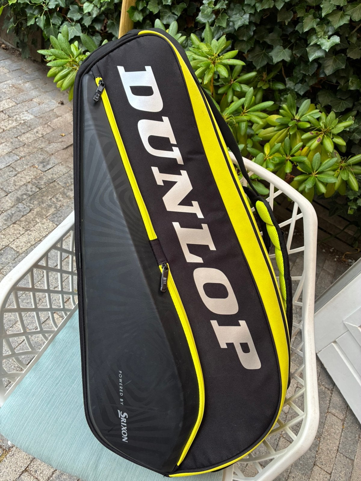 Dunlop tennistas voor 3 rackets, Ophalen of Verzenden, Zo goed als nieuw, Tas, Dunlop