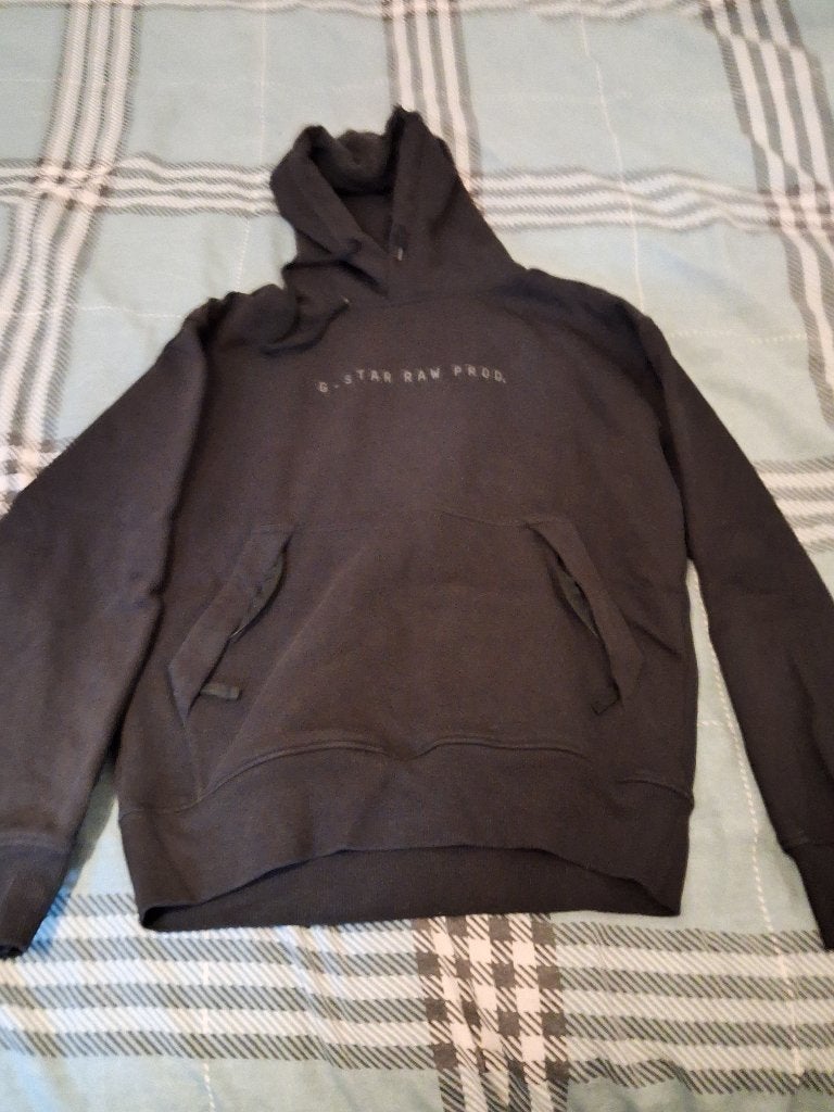 G-Star hoodie zwart Maat S, Zwart, Ophalen of Verzenden, G-Star, Gedragen