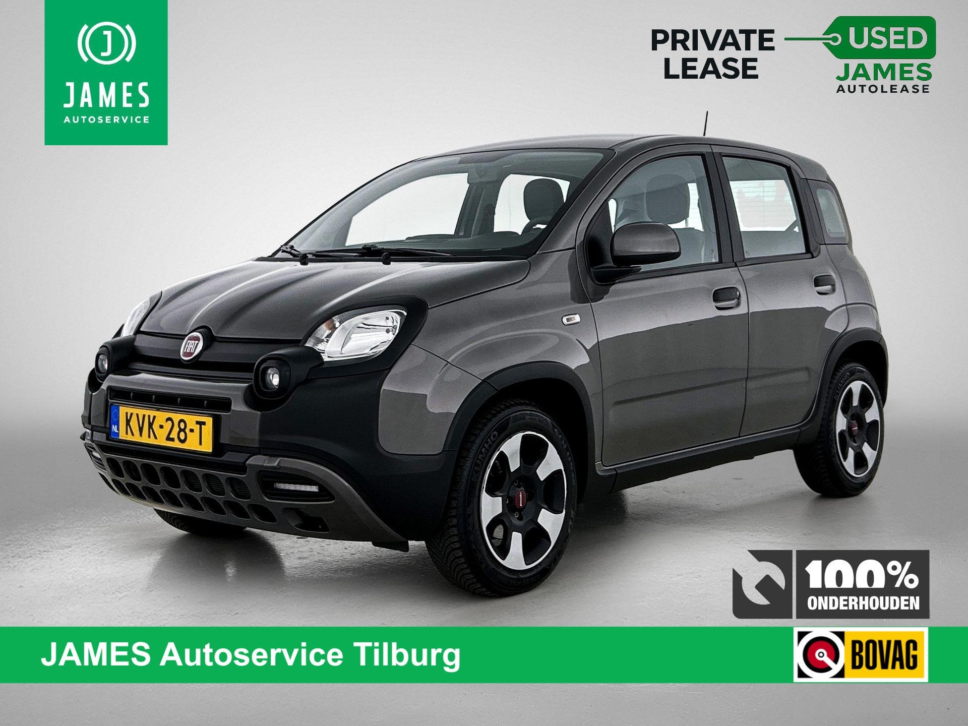 Fiat Panda 1.0 Hybrid Cross CARPLAY | CLIMA, Stof, Gebruikt, Euro 6, Panda