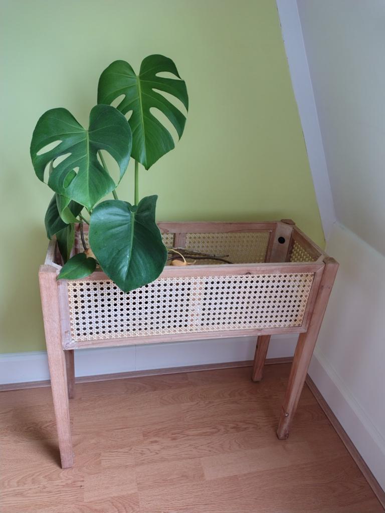 2 plantenbakken op poten, Huis en Inrichting, Woonaccessoires | Overige, Ophalen