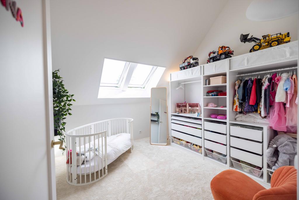Stokke Sleepi kinderbed v2 Mini, Ledikant én Junior Bed, Ophalen, Gebruikt, 70 tot 85 cm, Matras