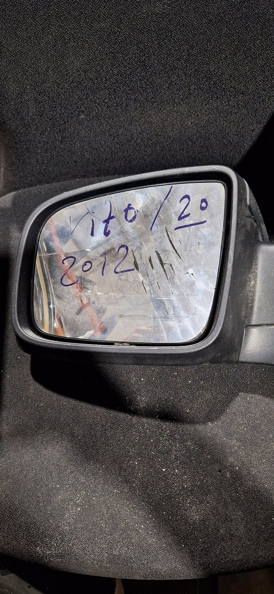Buitenspiegel links Mercedes-Benz Vito 2012 (Glas kapot) (On, Gebruikt, -, -, Ophalen of Verzenden
