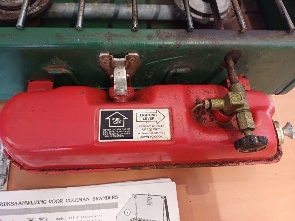 Coleman 2 pits benzine kookstel, Coleman, Gebruikt, -, -