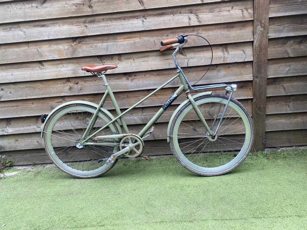Stoere VELORETTI CAFERACER MET 3 VERSNELLINGEN, Fietsen en Brommers, Ophalen, Zo goed als nieuw