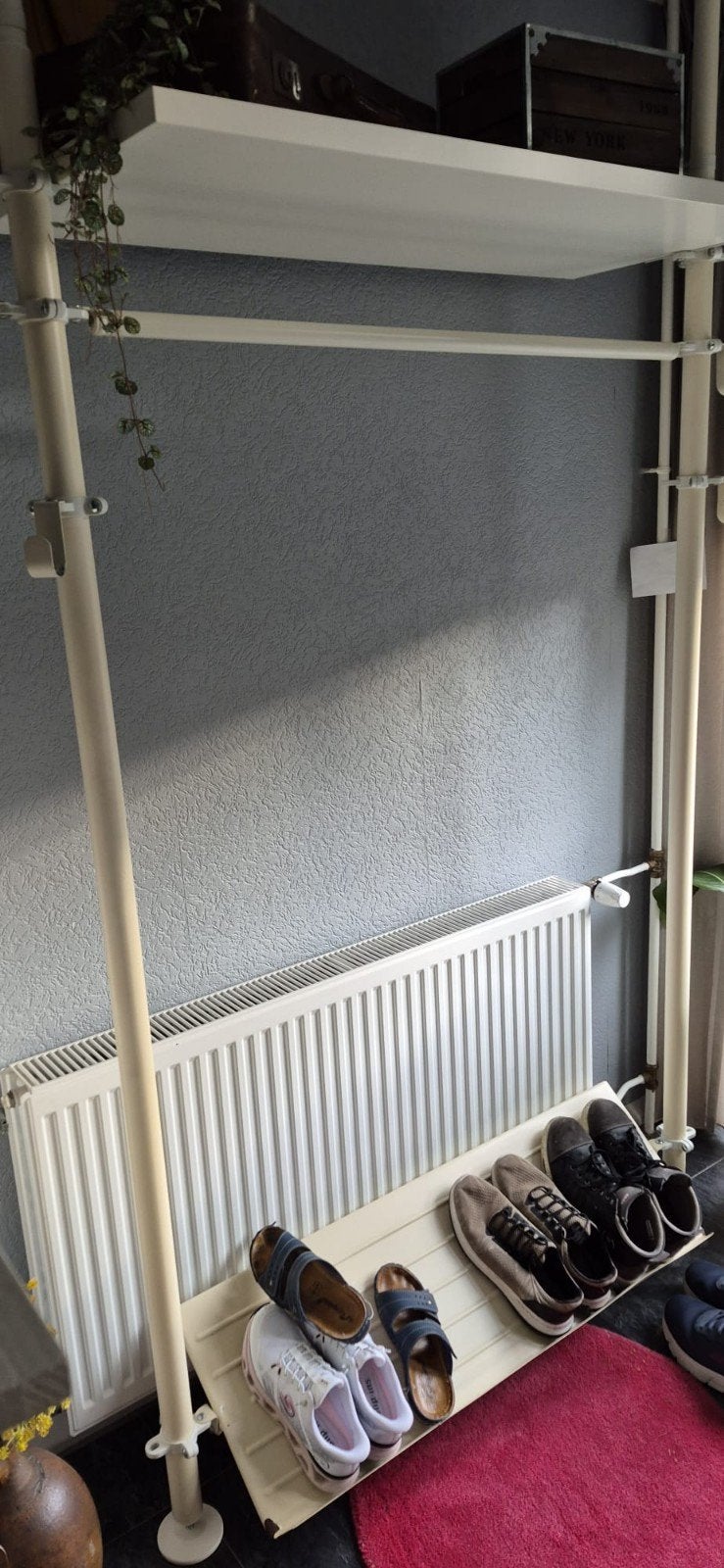 Te Koop: Kapstop met schoenenplank, 200 cm of meer, Zo goed als nieuw, Metaal, Ophalen