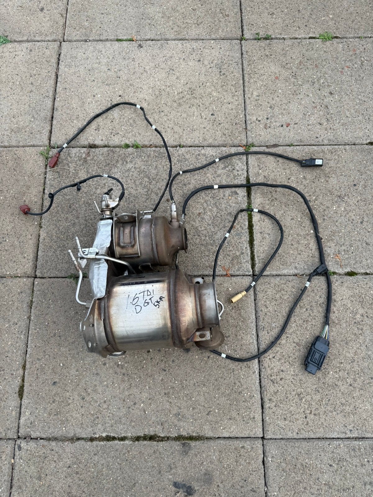 Volkswagen golf 1.6 TDI roetfilter, Ophalen, Gebruikt, Volkswagen