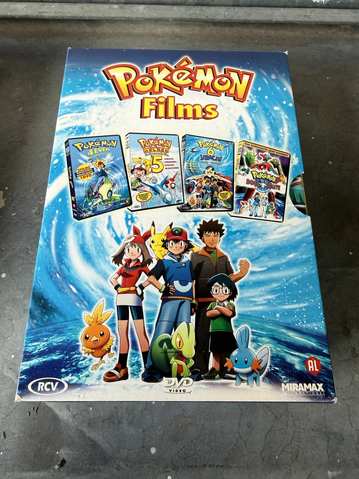 Pokémon Films DVD Boxset - Avontuurlijke Animatie, Avontuur, Gebruikt, Alle leeftijden, Boxset