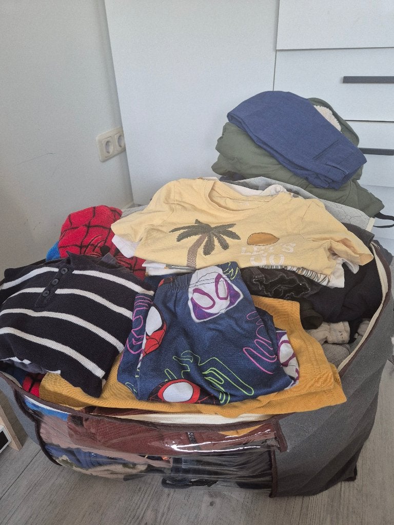Jongens kleding verschilede maaten 92 98 110 116, Ophalen, Gebruikt