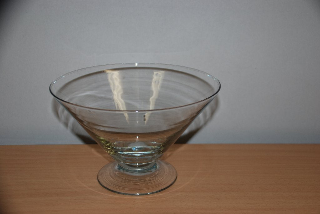 Schaal, vaas, vazen., Huis en Inrichting, Ophalen of Verzenden, Gebruikt, Transparant, Glas
