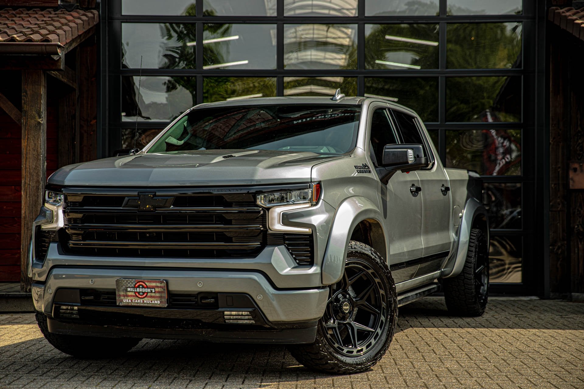 Chevrolet CHEVROLET SILVERADO | 1e eigenaar | wide body | 36, Auto's, Automaat, Stuurwielverwarming, Gebruikt, Chevrolet