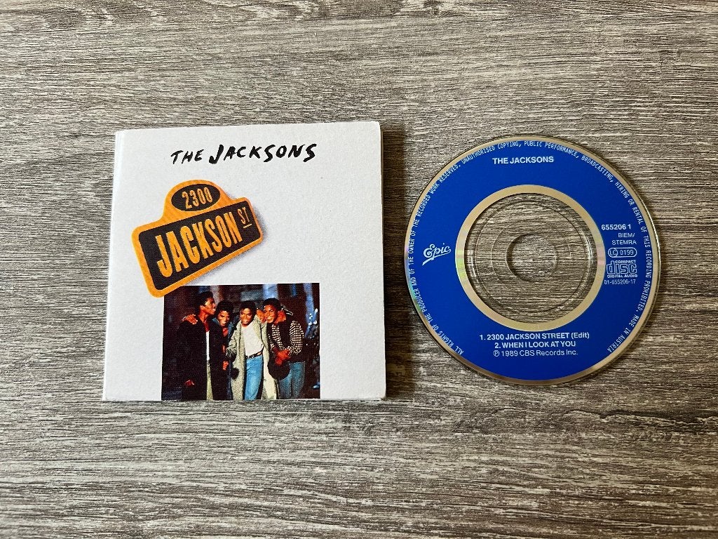 Michael Jackson The Jacksons 2300 St 3 inch Mini Cd (1989), Pop, Ophalen of Verzenden, Single, Digipak