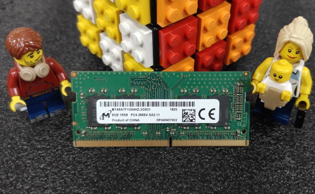 Micron MTA8ATF1G64HZ-2G6D1 8GB DDR4 2666 SODIMM Geheugen, DDR4, 8 GB, Ophalen of Verzenden, Zo goed als nieuw