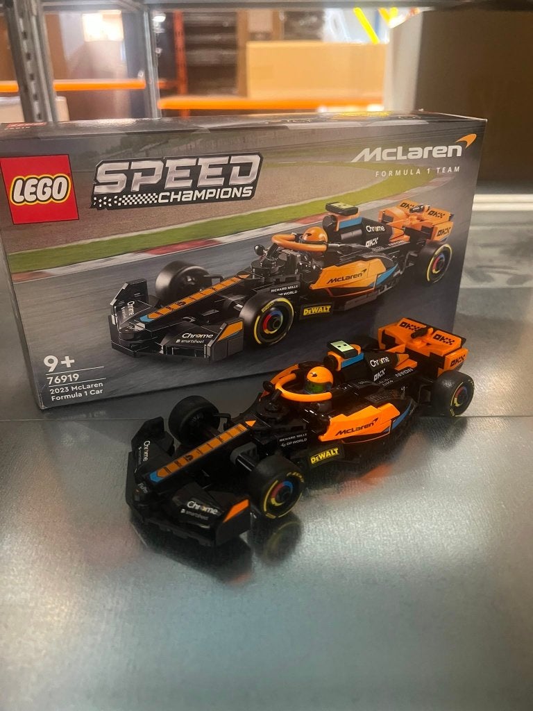 LEGO Speed Champions - McLaren Formula 1 Race Car 76919, Lego, Zo goed als nieuw, Inclusief doos, Complete set