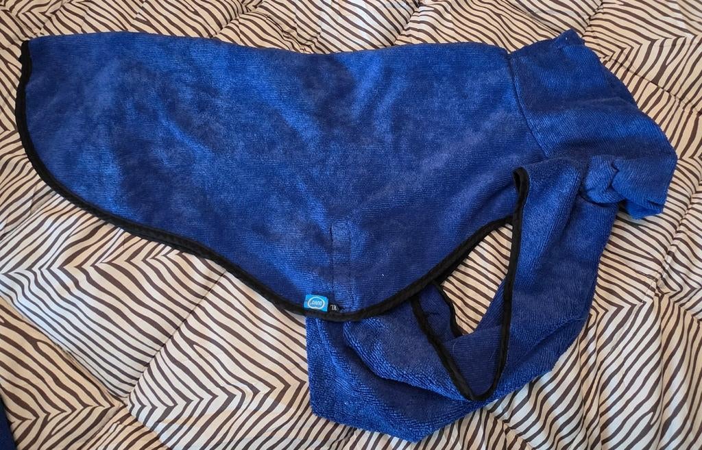 2x Duvo+ Hondenbadjas XL (ruglengte 58 cm), Dieren en Toebehoren, Ophalen of Verzenden, Zo goed als nieuw