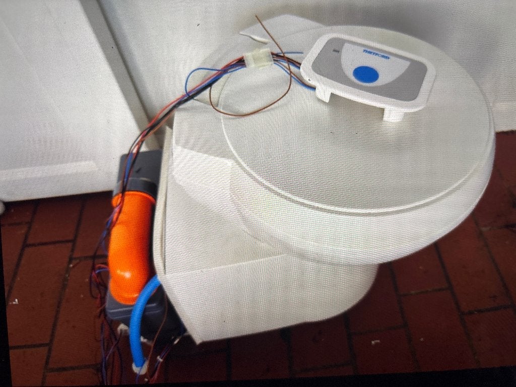 Thetfort c250 complete toilet met cassette, Ophalen of Verzenden, Zo goed als nieuw