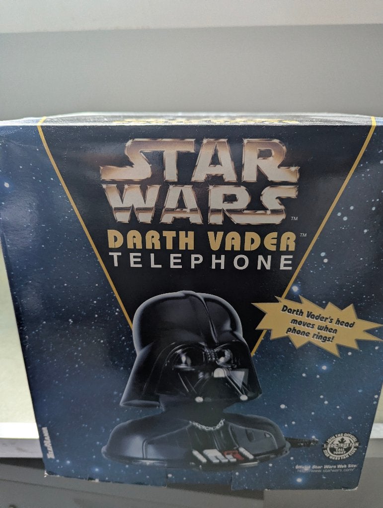 Star Wars Darth Vader Telefoon Uniek Collector's Item!, Ophalen, Nieuw, Overige typen