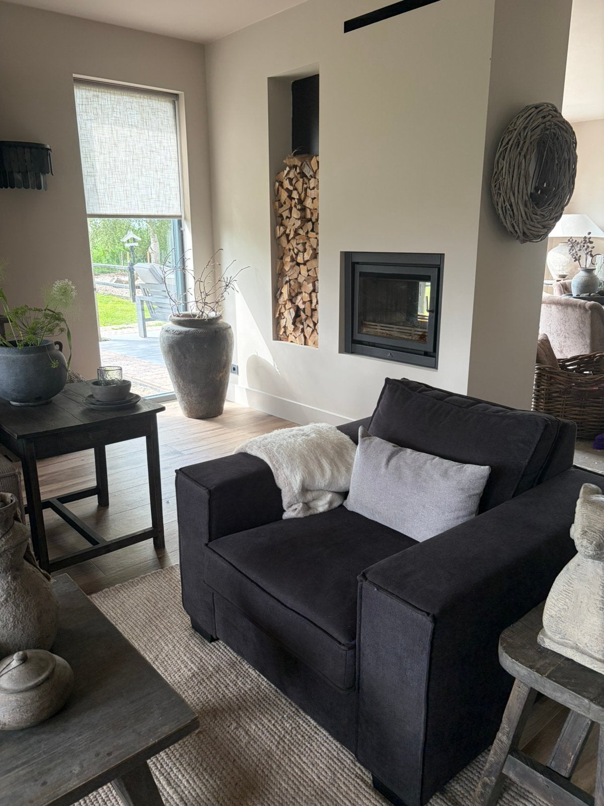 Urban sofa fauteuil, Ophalen, 100 tot 125 cm, Zo goed als nieuw, 100 tot 125 cm