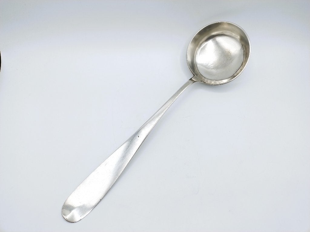 Zilveren soeplepel, J.P. Knickmeier, Basel, 1850, Antiek en Kunst, Antiek | Goud en Zilver, Verzenden, Zilver