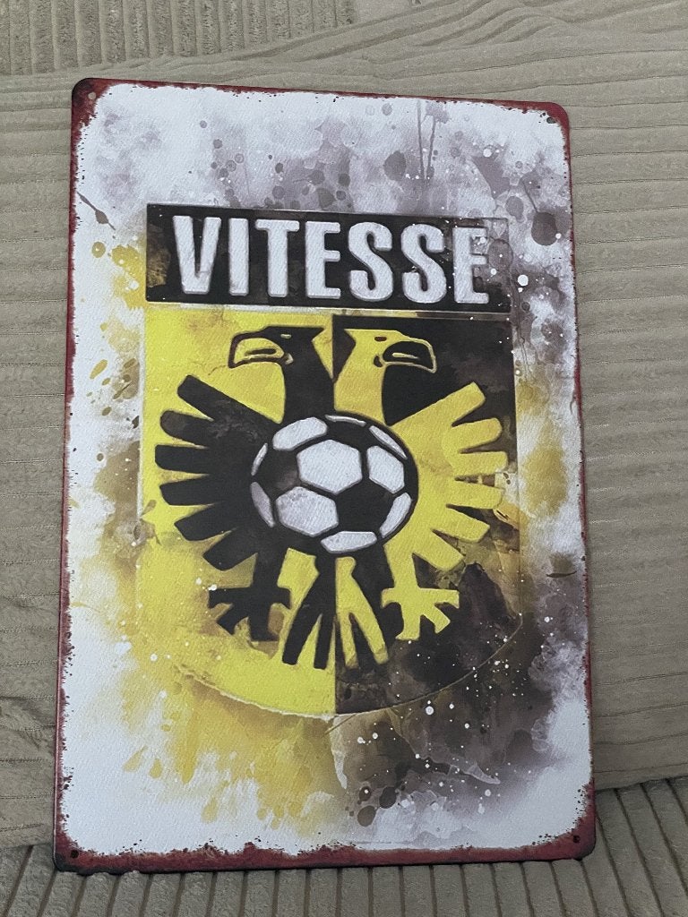 Vitesse reclamebord / wandbord (Old Look), Www.pand50.nl, Vitesse, Overige typen, Nieuw