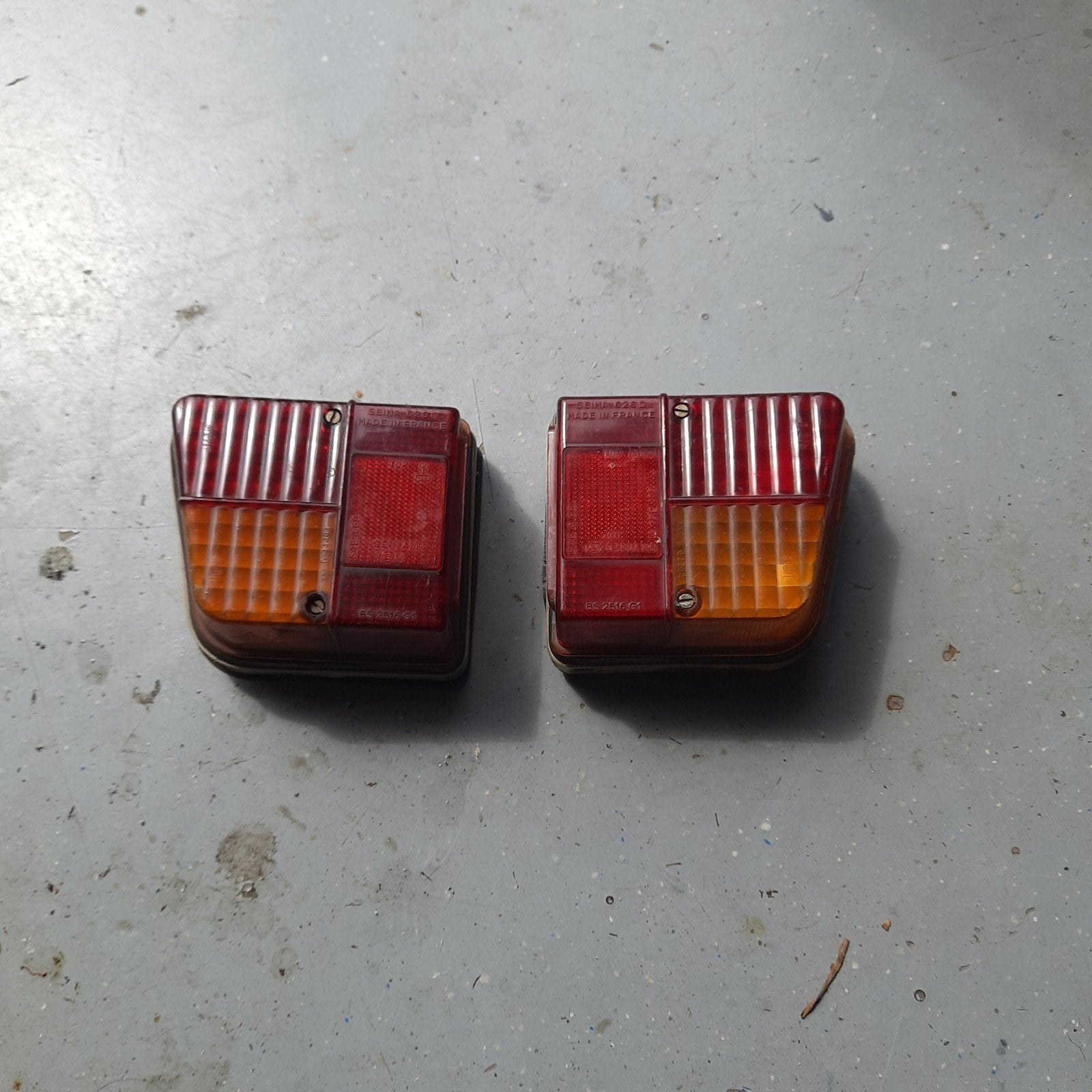Citroën 2CV6 Achterlichten - Set van 2, Auto-onderdelen, Ophalen of Verzenden