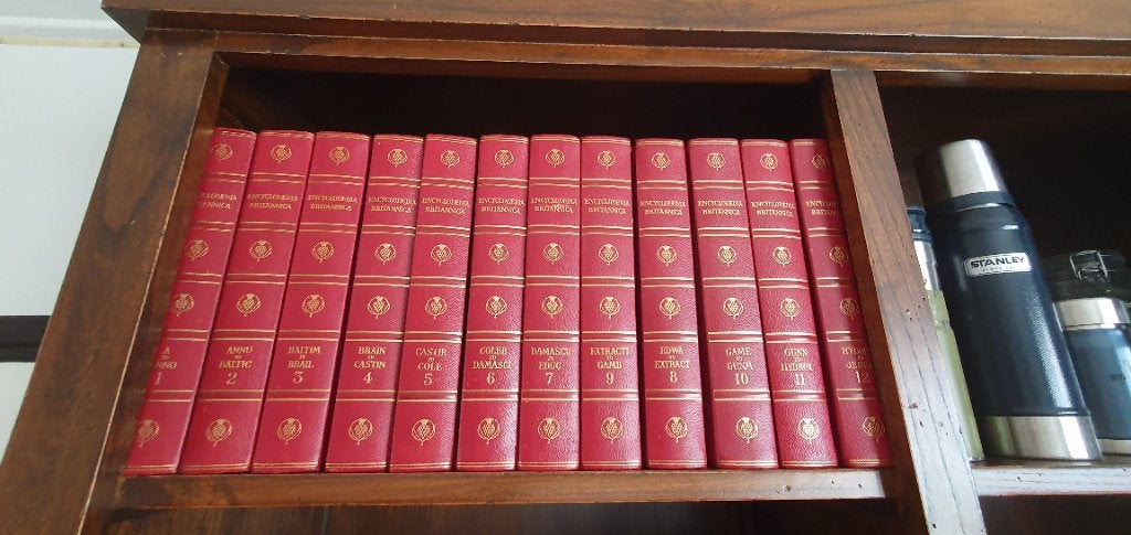 Great Britannica encyclopedie compleet werk, Boeken, Ophalen, Complete serie, Zo goed als nieuw, Algemeen