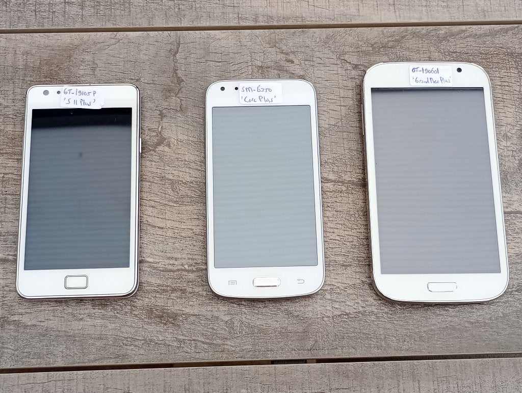Samsung Galaxy Plus Android Smartphones, Telecommunicatie, Gebruikt, Overige modellen, Wit, Touchscreen