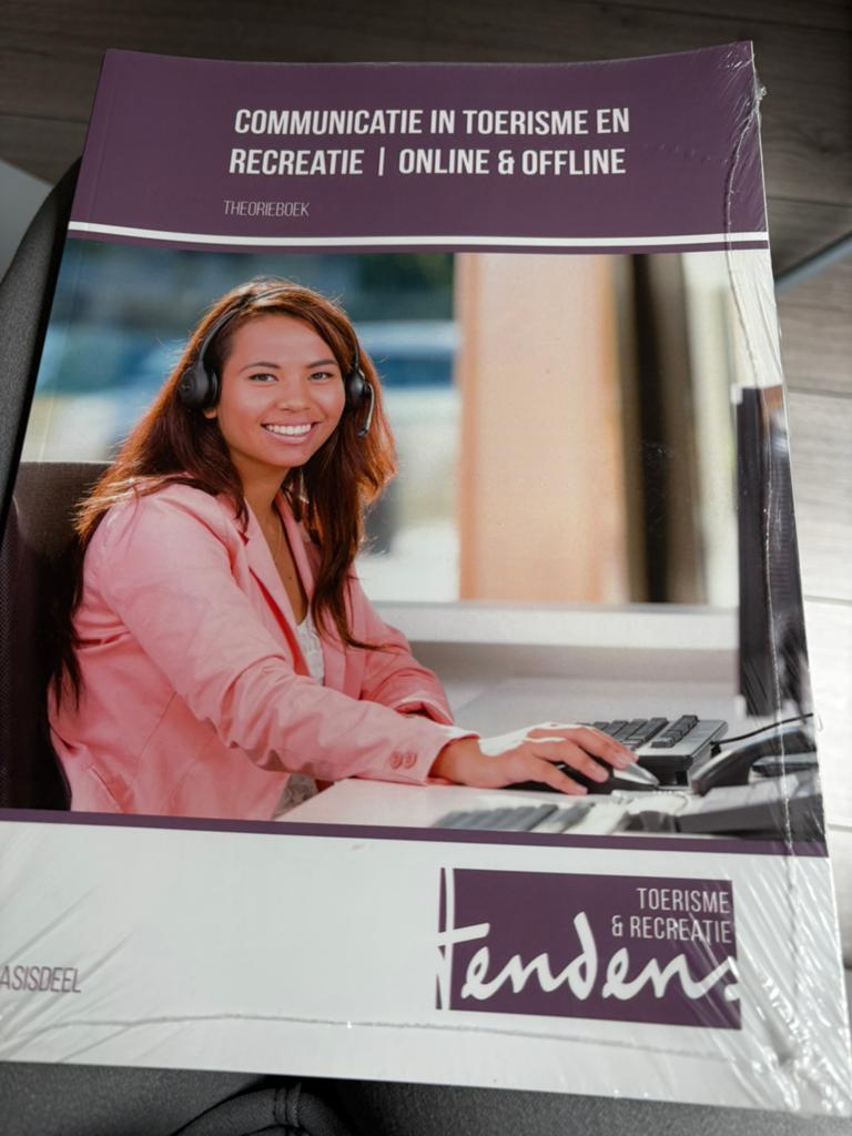 Communicatie in Toerisme en Recreatie - Theorieboek, Boeken, Ophalen of Verzenden, Gamma, Nieuw, MBO