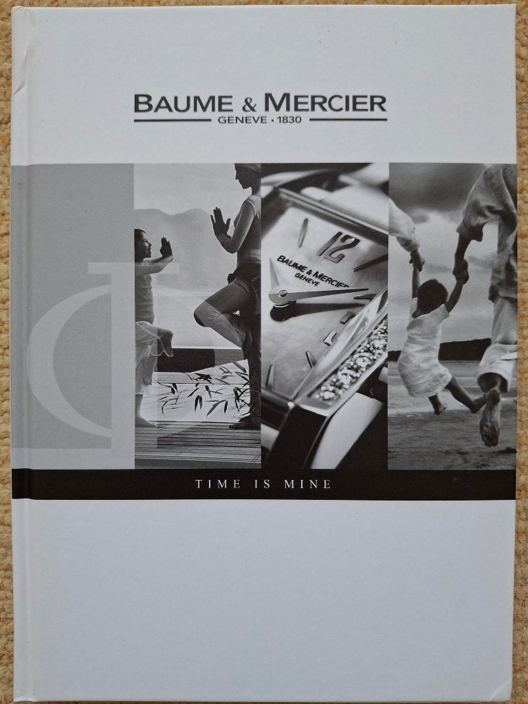 Baume & Mercier horlogeboek modellen 2005, Ophalen of Verzenden, Zo goed als nieuw, Catalogus