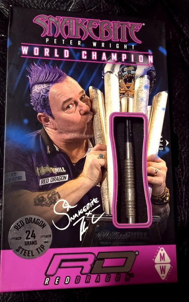 Peter Wright Euro 11 Element Darts 24g Steel Tip - Nieuw, Ophalen of Verzenden