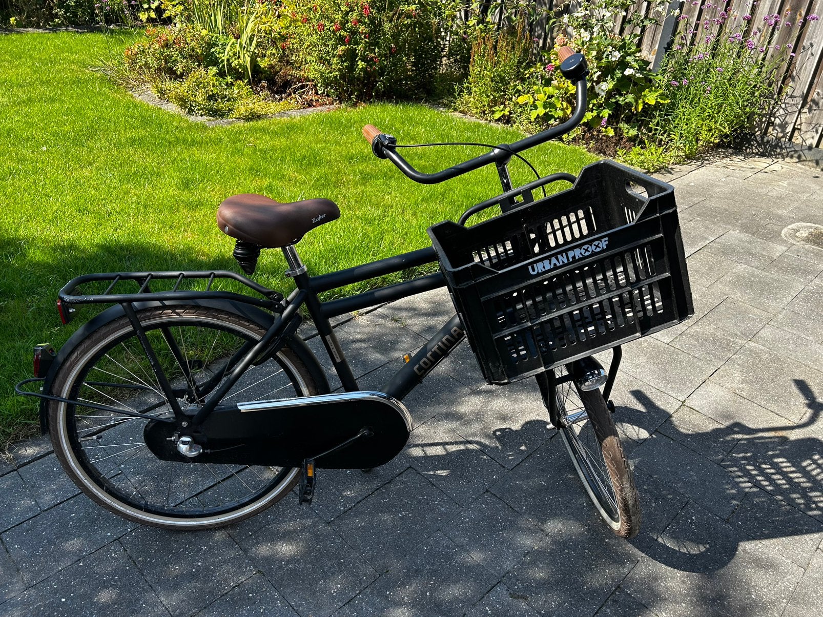 Cortina u4 mini 24 inch jongen 3v matzwart, Ophalen, Terugtraprem, Versnellingen, Gebruikt