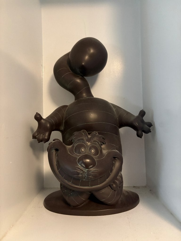 Cheshire Cat beeld - Alice in Wonderland, Verzamelen, Disney, Ophalen, Overige figuren, Zo goed als nieuw, Beeldje of Figuurtje