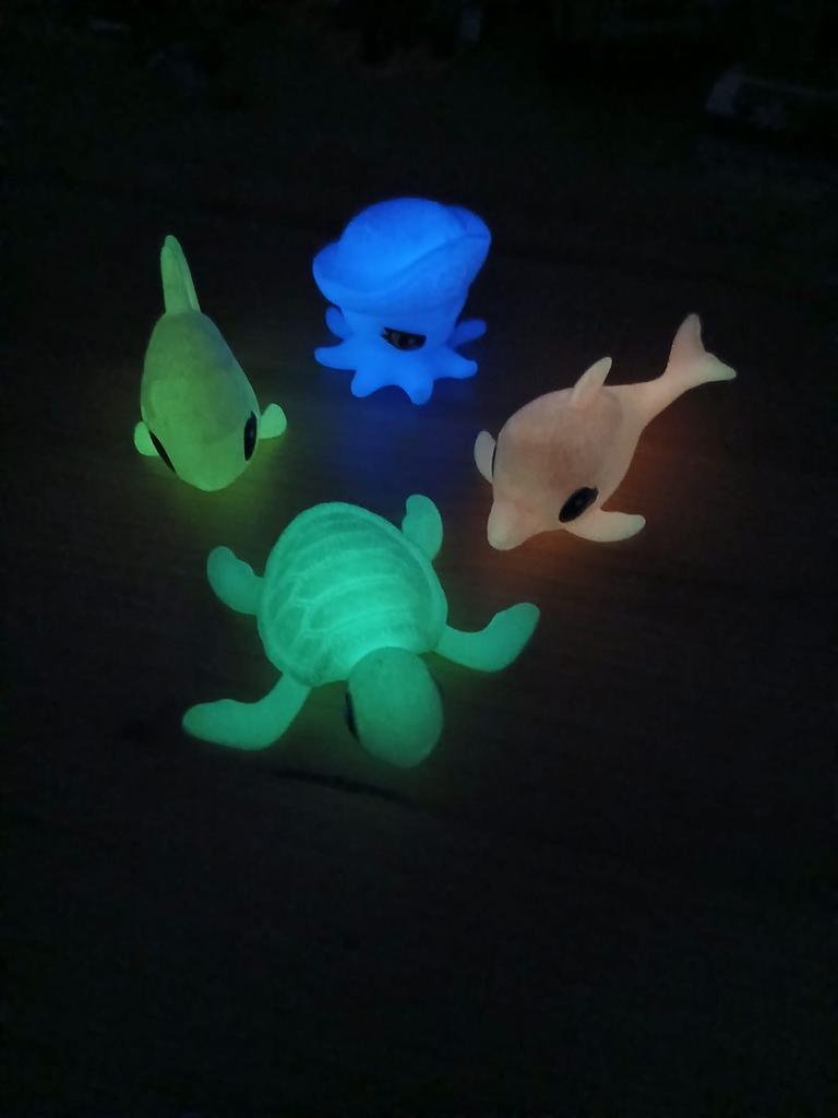 Crayola Washimals Zeedieren Glow in the Dark Speelset, Ophalen of Verzenden, Gebruikt, Jongen of Meisje