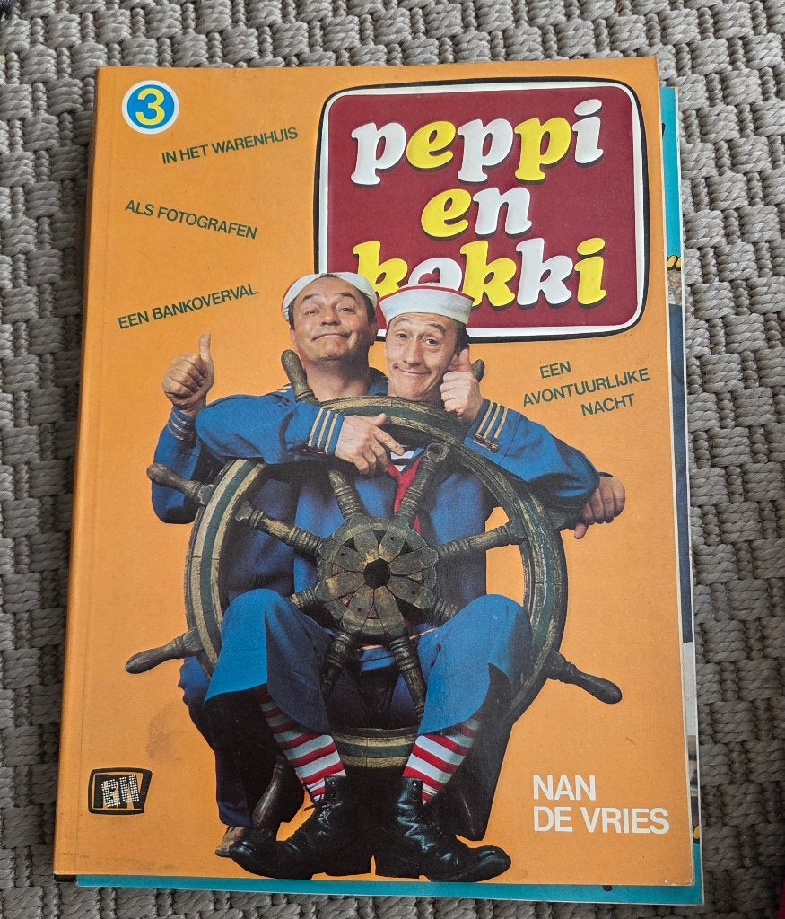 Peppi en Kokki - Een Avontuurlijke Nacht (Stripboek), Boeken, Gelezen, Eén stripboek, Nan de Vries, Ophalen of Verzenden