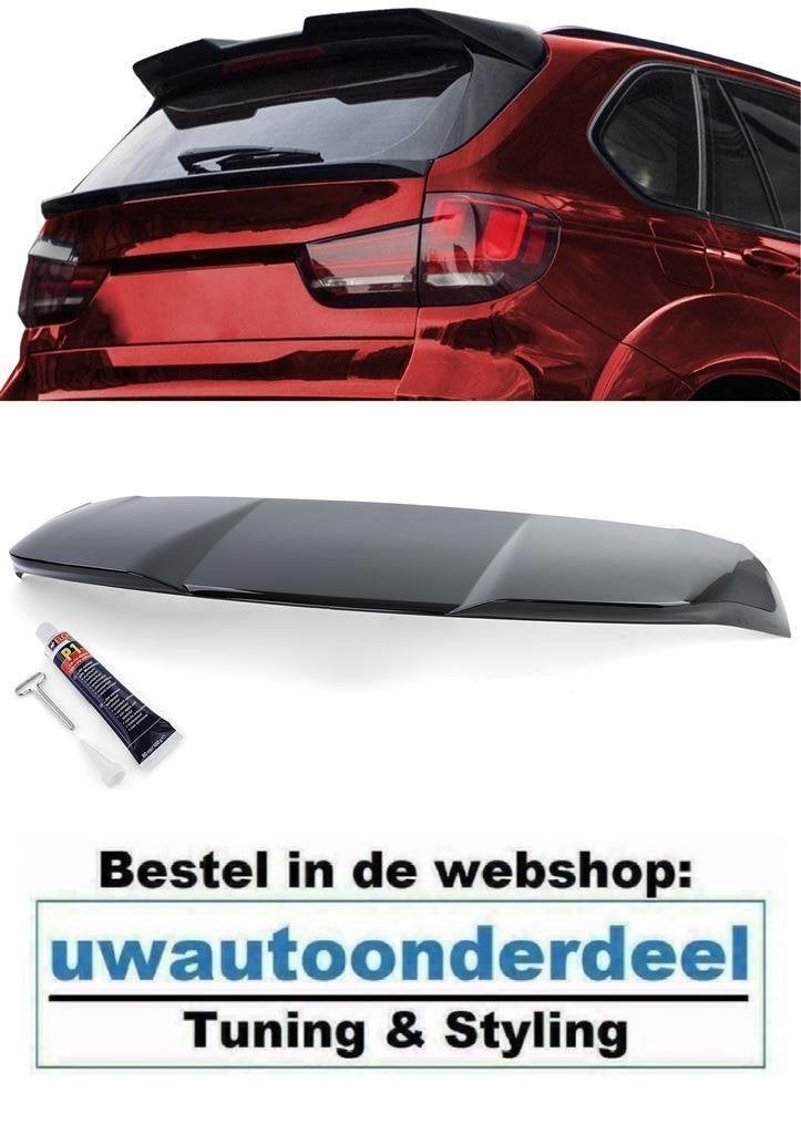 Glans Zwart Dakspoiler Styling Dak Spoiler Voor Bmw X5 F15, Verzenden, Automotive Parts, A.parts@hotmail.nl, Trasmolenlaan 12 3447 GZ Woerden