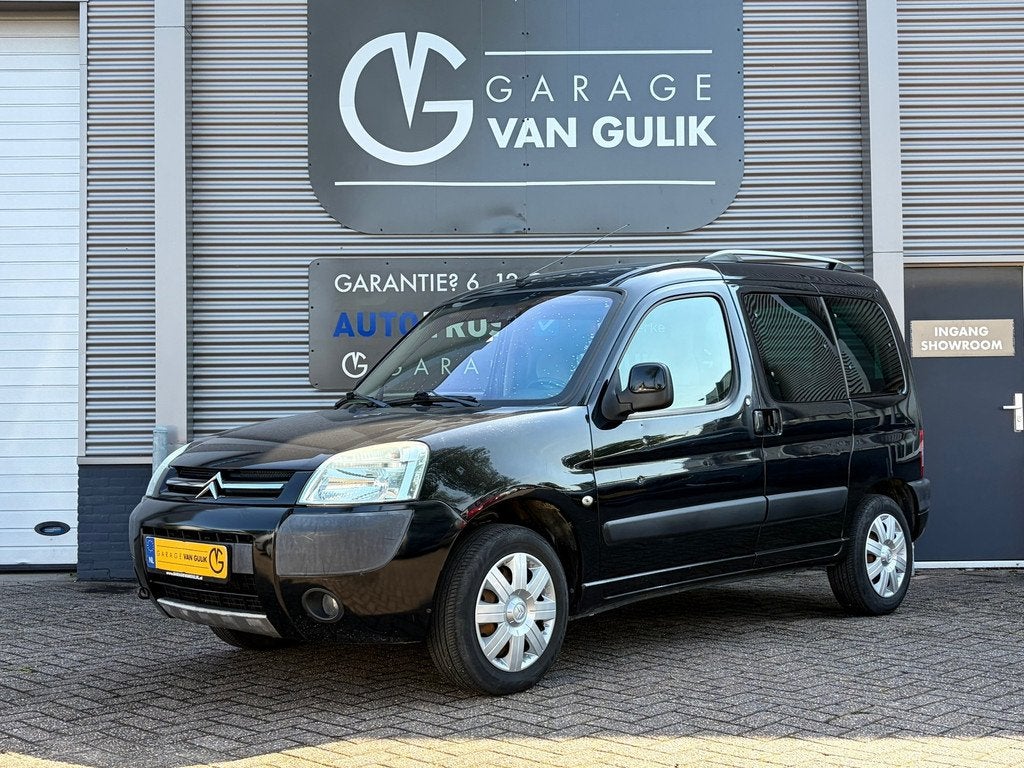 Citroen Berlingo 1.6i 16V X-TR 109PK Trekhaak,Radio/Cd-Spele, Auto's, Citroën, Stof, Gebruikt, Beige, Zwart