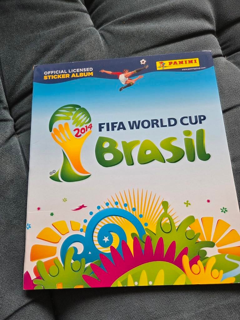 Panini WK 2014, Ophalen of Verzenden, Zo goed als nieuw, Buitenlandse clubs, Poster, Plaatje of Sticker