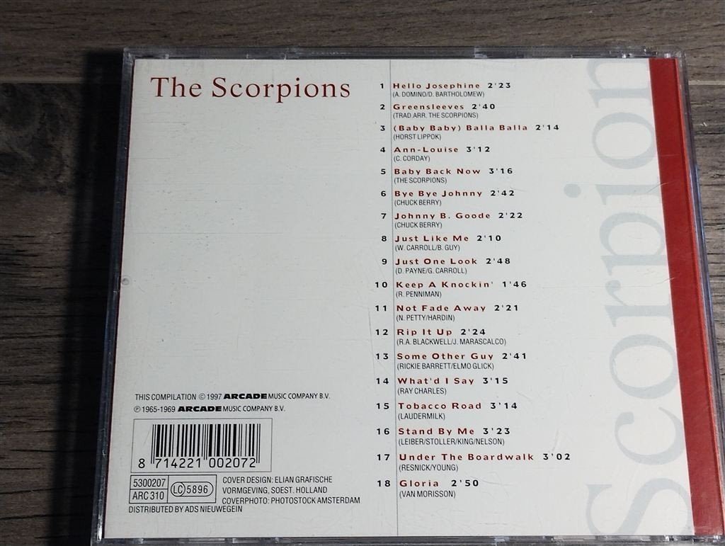 The Scorpions - The Scorpions, Cd's en Dvd's, Ophalen of Verzenden, Zo goed als nieuw