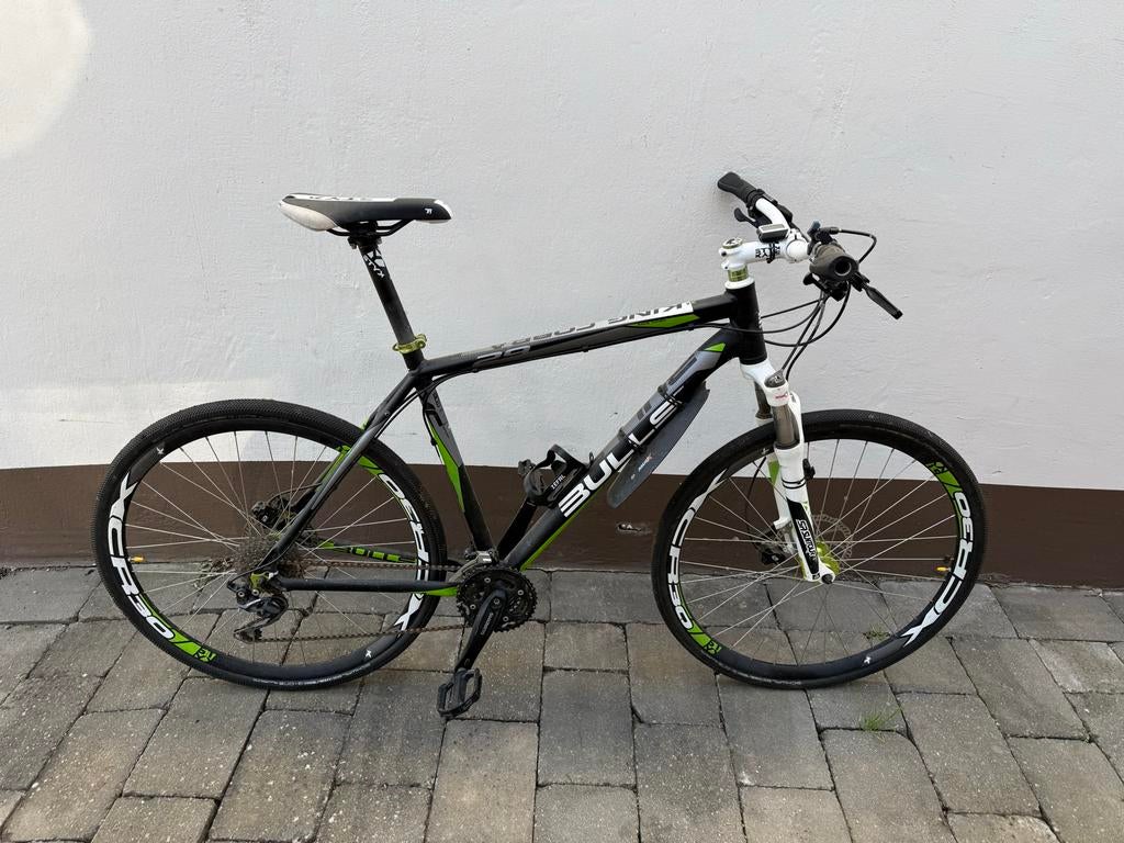 Bulls King Cobra Mountainbike - Zwart/Groen, Fietsen en Brommers, Fietsen | Mountainbikes en ATB, Gebruikt, Hardtail, Heren, Schijfrem