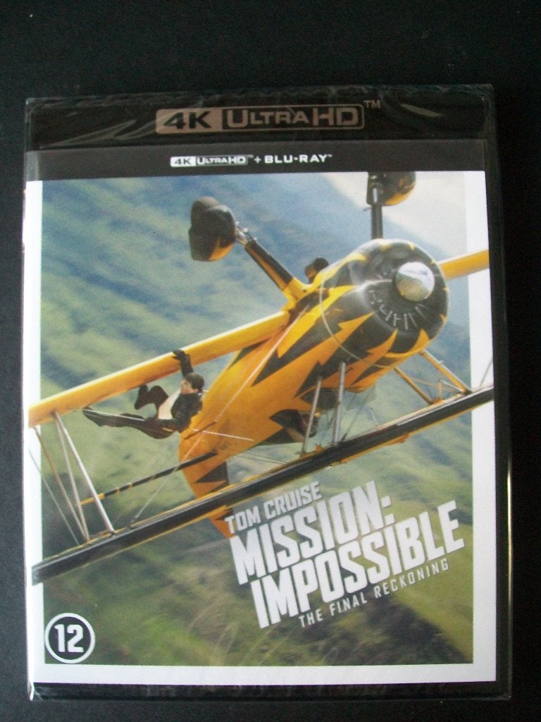 Blu-ray 4K Ultra HD Mission Impossible The Final Reckoning, Cd's en Dvd's, Engels, Verzenden, Nederlands, Film