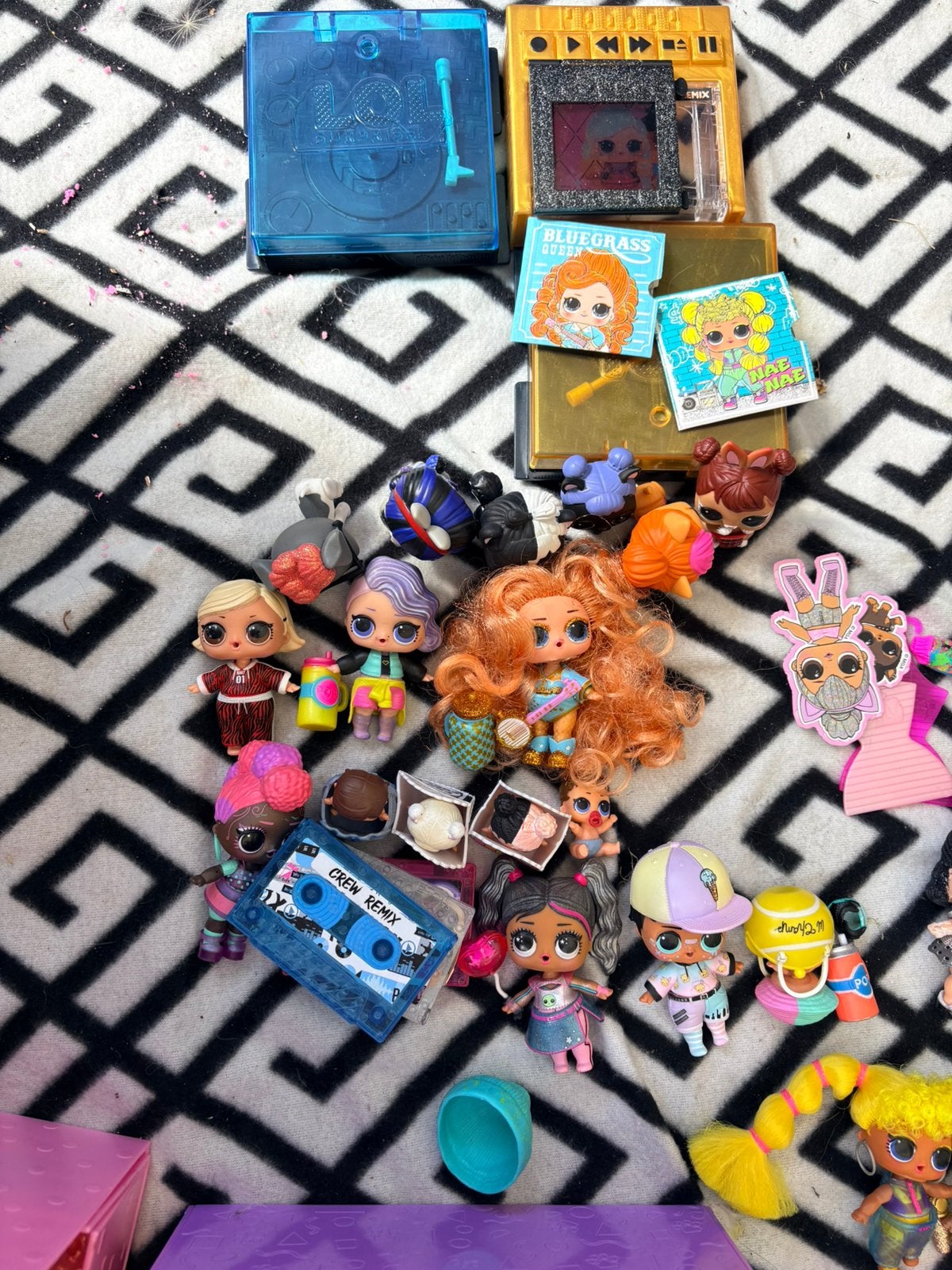 Megaset L.O.L poppen, clamper, dierenarts, huis ect., Ophalen of Verzenden, Zo goed als nieuw, Overige typen
