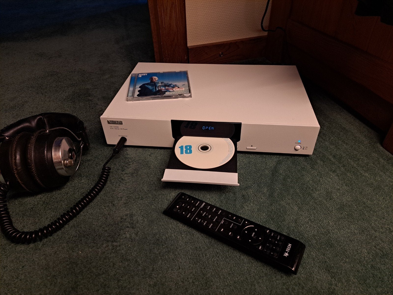 Mooie X4-Tech CD-1200m hifi CD speler met afstandsbediening, Ophalen, Zo goed als nieuw, Overige merken